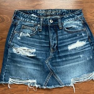 American Eagle Jean Skirt